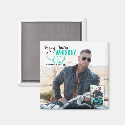 Paging Dr. Bones Whiskey Magnet (Vorderseite/Rückseite)