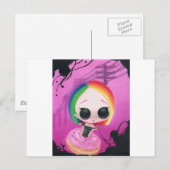 Paging Mr. Rainbow Postkarte (Vorne/Hinten)