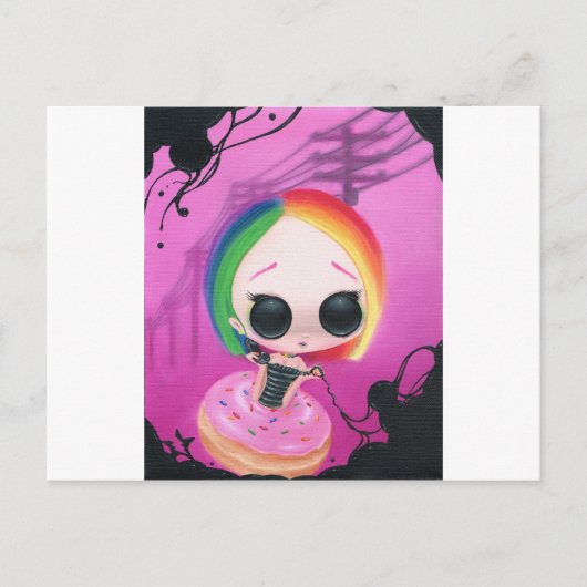 Paging Mr. Rainbow Postkarte (Vorderseite)