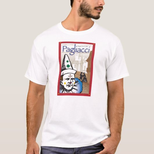Pagliacci, Oper T-Shirt (Vorderseite)