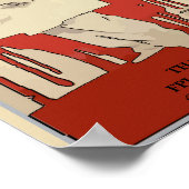 Pagliacci, Vintage Opernposter, Poster (Ecke)