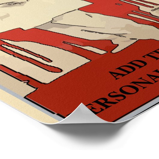 Pagliacci, Vintage Opernposter, Poster (Ecke)