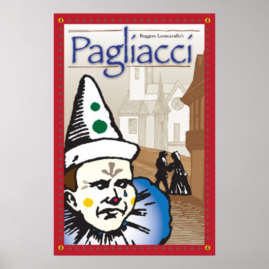 Pagliaki, Oper Poster (Vorne)