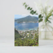 Pago Pago Harbor Postkarte (Stehend Vorderseite)