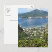 Pago Pago Harbor Postkarte (Vorne/Hinten)