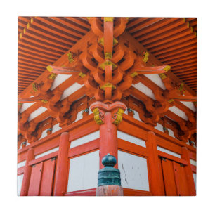Pagoda Bottom up Perspektive, Miyajima Fliese