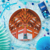 Pagoda Bottom up Perspektive, Miyajima Pappteller (Party)