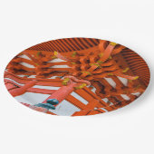 Pagoda Bottom up Perspektive, Miyajima Pappteller (Schrägansicht)