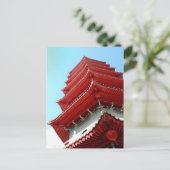 Pagoda - Chinesischer Garten Singapur - Postkarte (Stehend Vorderseite)