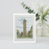 Pagoda, Kew Gardens, Platte 9 von "Kew Gardens: A Postkarte (Stehend Vorderseite)
