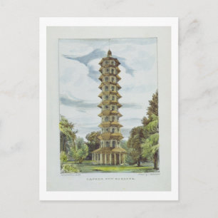 Pagoda, Kew Gardens, Platte 9 von "Kew Gardens: A Postkarte