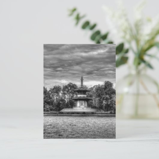 Pagoda London Postkarte (Stehend Vorderseite)