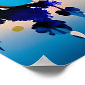 Pagoda Malerei japan Gebäude Sonnenaufgang sehen b Poster (Ecke)