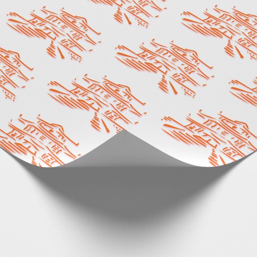 Pagoda Pagodas Geschenkpapier (Ecke)