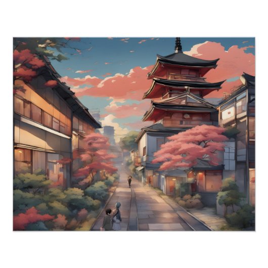 Pagoda Poster (Vorderseite)