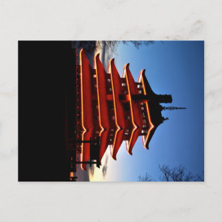 Pagoda Postkarte