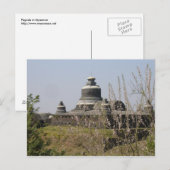 Pagoda Postkarte (Vorne/Hinten)