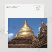 Pagoda Postkarte (Vorne/Hinten)
