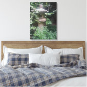 Pagoda Stone Statue Leinwand Japanischer Garten (Insitu (Schlafzimmer))