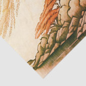 Pagode auf dem Rockteppich Seidenpapier (Detail)