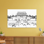 Pagode-Fahrzeuge Leinwanddruck (Insitu (Wohnzimmer))