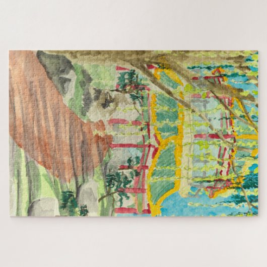 Pagode Puzzle (Horizontal)