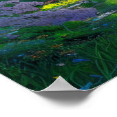 Pagode Ruhe, Holzoase Poster (Ecke)