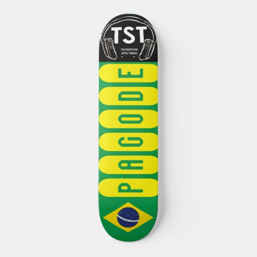 PAGODE / TST-Skateboard Skateboard (Vorderseite)