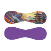 Pagode und farbenfrohe Landschaft Baseball (Paneele)