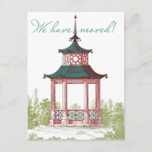 Pagoden-Adressenänderung Karten