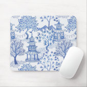 Pagoden-Wald Mousepad (Mit Mouse)