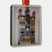 Pagodenkabinett in der Art von Thomas Chippendale Silbernes Ornament (Rechts)