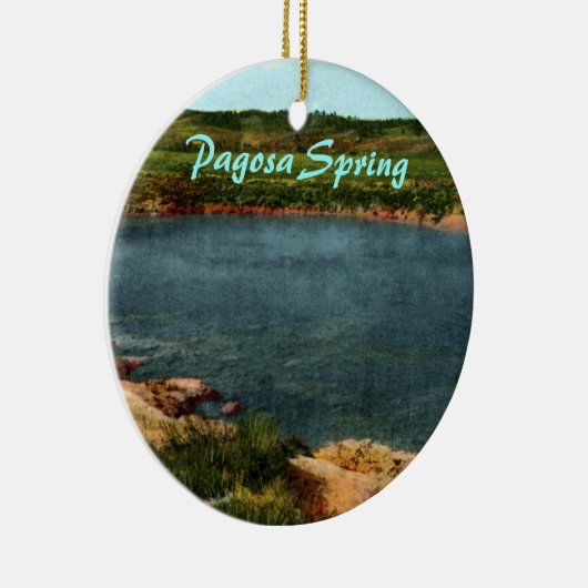 Pagosa Spring Keramikornament (Rechts)