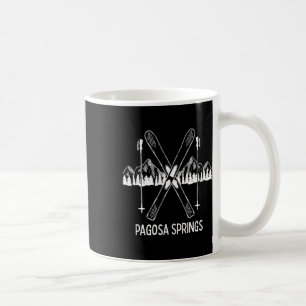 Pagosa Springs Colorado Rocky Mountains Skipass Kaffeetasse