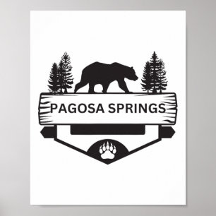 Pagosa Springs Colorado Wilhelm Tell Poster