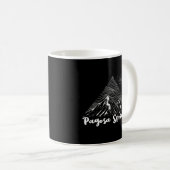 Pagosa Springs Mountains Sun Colorado Kaffeetasse (VorderseiteRechts)