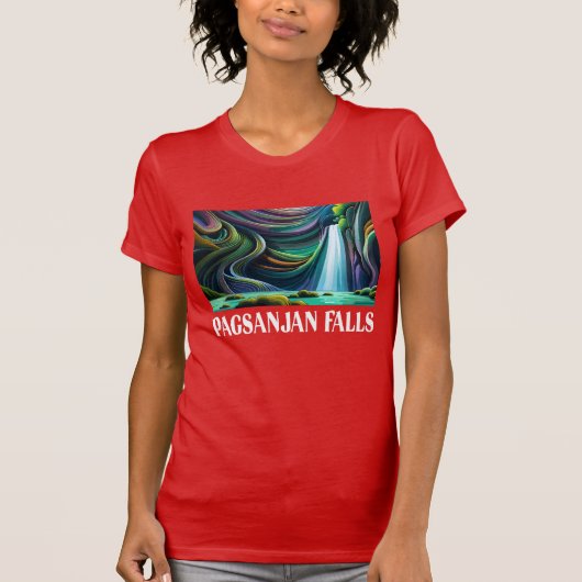 Pagsanjan Falls, Laguna, philippinischer Tourist,  T-Shirt (Vorderseite)