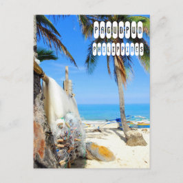 Pagudpud Beach von Ilocos Postkarte