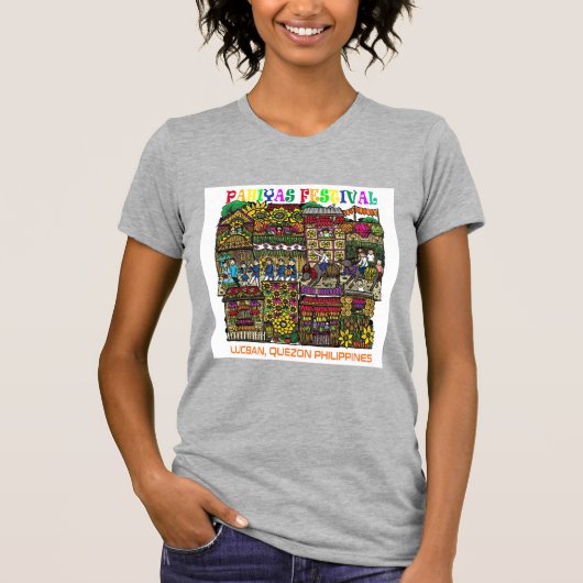 Pahiyas Festival, Lucban, Quezon, philippinischer T-Shirt (Vorderseite)