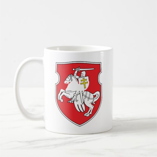 Pahonia, Weißrussland Kaffeetasse (Links)