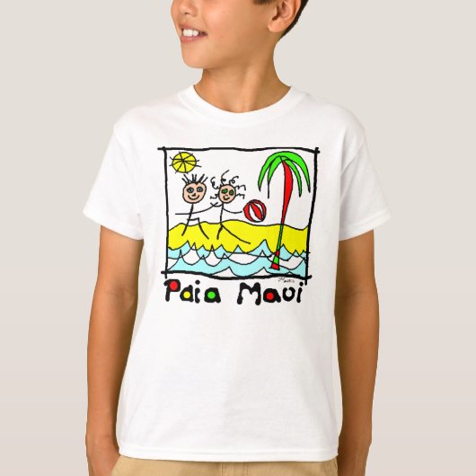 Paia Strand Maui T-Shirt (Vorderseite)