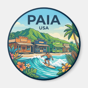 Paia USA Magnet