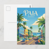 Paia USA Postkarte (Vorne/Hinten)