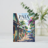 Paia USA Postkarte (Stehend Vorderseite)