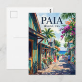 Paia USA Postkarte (Vorne/Hinten)