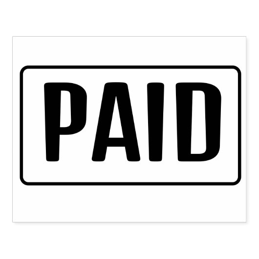 PAIDS GUMMISTEMPEL (Prägung)