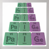 Paige als Protactinium Iodine Germanium Poster (Vorne)