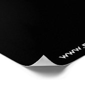 Paige Butterfly Moon Rainbow Fairy Poster (Ecke)