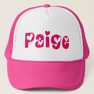 Paige in den Herzen Truckerkappe