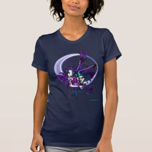 Paige Schmetterlings-Mond-Lilly tätowierter T-Shirt